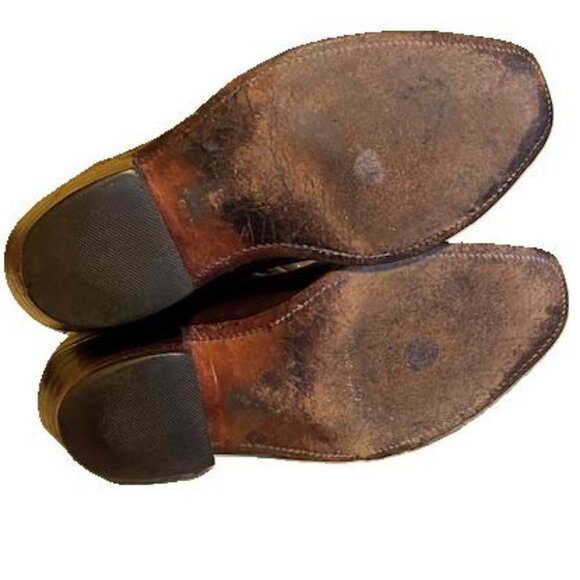 Frye Oxblood Leather Riding Boots 10.5 - Picture 6 of 8